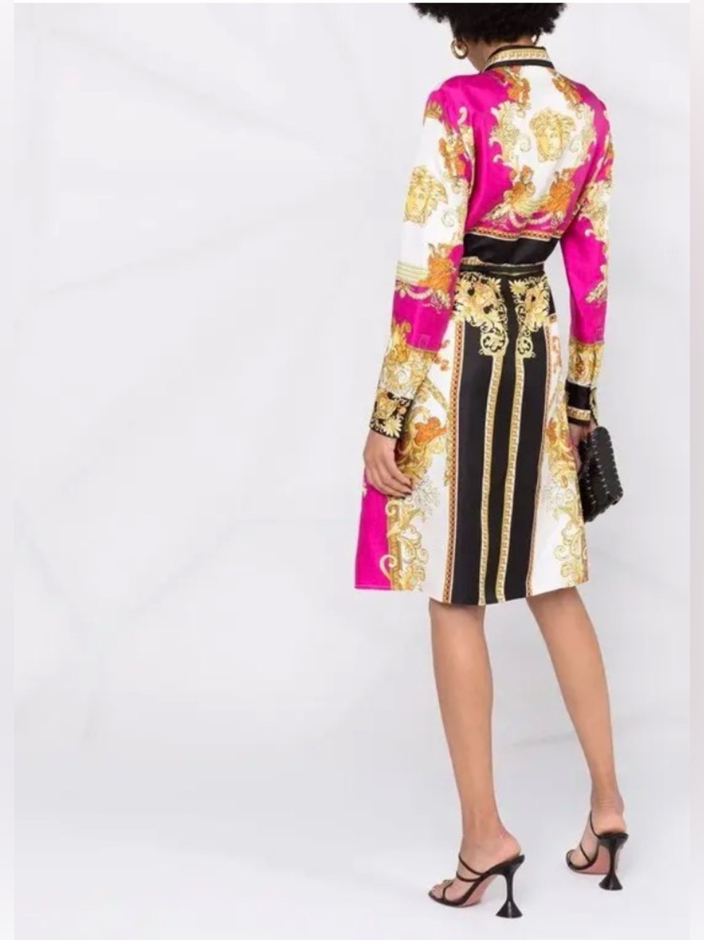 Versace silk dress